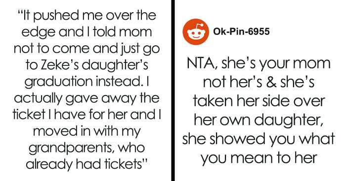 Teen Tired Of Being Second Choice Tells Mom To Skip Her Graduation And Go To Stepdaughter’s