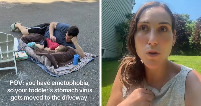 Momfluencer Makes Sick Toddler Sleep In The Driveway Because She Has “Emetophobia”