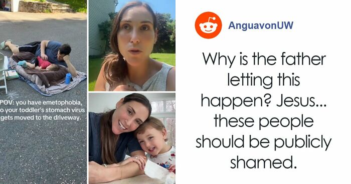 Momfluencer Makes Sick Toddler Sleep In The Driveway Because She Has “Emetophobia”