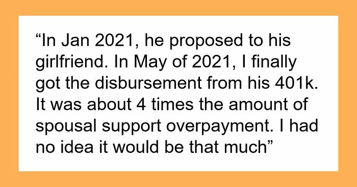 Narcissistic Guy Refuses To Pay Spousal Support And Takes Ex To Court, Ends Up Paying With 401k