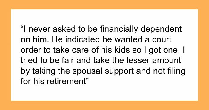 Narcissistic Guy Refuses To Pay Spousal Support And Takes Ex To Court, Ends Up Paying With 401k