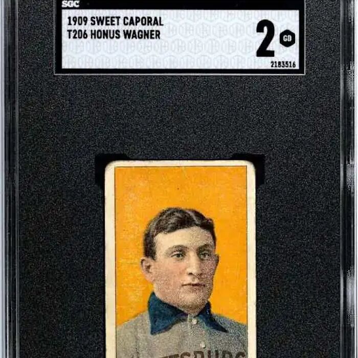$7.25 Million, The T206 Honus Wagner Card