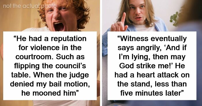 57 Courtroom Stories So Wild They Sound Completely Made Up