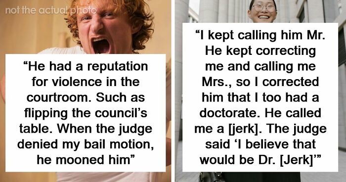 57 Courtroom Stories So Wild They Sound Completely Made Up