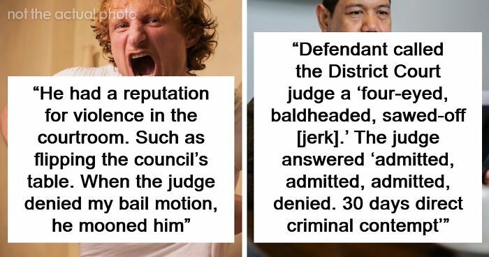 57 Courtroom Stories So Wild They Sound Completely Made Up