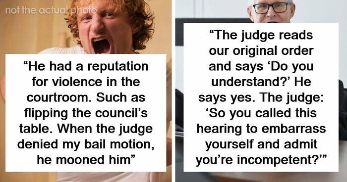 57 Courtroom Stories So Wild They Sound Completely Made Up