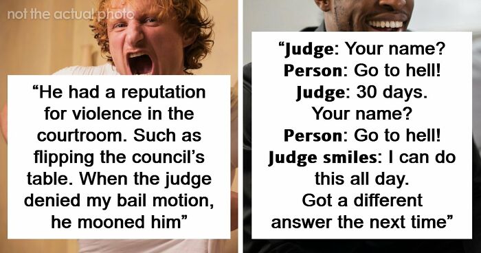 57 Courtroom Stories So Wild They Sound Completely Made Up