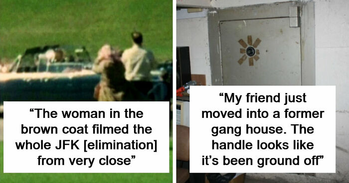 “Look At The Bench On The Left”: 37 Photos People Still Cannot Explain
