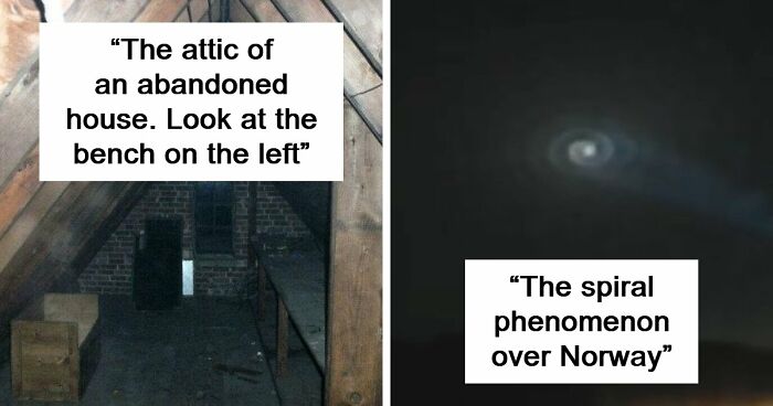 “Look At The Bench On The Left”: 37 Photos People Still Cannot Explain