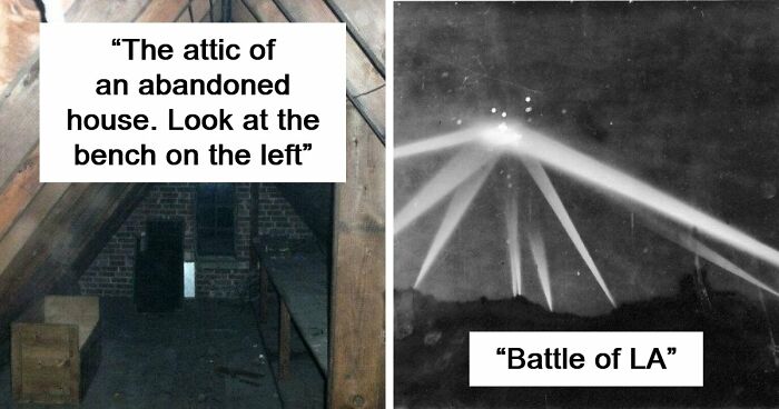 “Look At The Bench On The Left”: 37 Photos People Still Cannot Explain