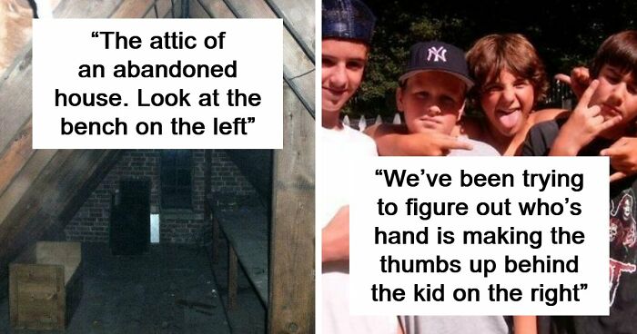 “Look At The Bench On The Left”: 37 Photos People Still Cannot Explain