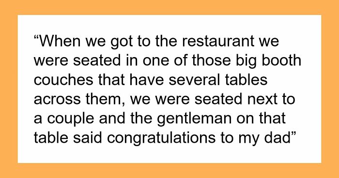 Entitled Woman Interrupts Father-Daughter Mother’s Day Meal, 19YO Makes Her Leave The Restaurant