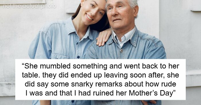 19YO Has Enough Of Entitled Random Woman Berating Her Dad On Mother’s Day, Claps Back In Public