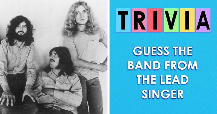 From John Lennon To Adam Levine: Guess All 30 Bands From Their Lead Singers Alone