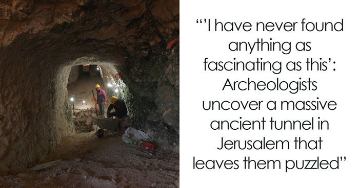 Mysterious Jerusalem Tunnel Fascinates Archaeologists, They Say It Is Unlike Anything They’ve Seen