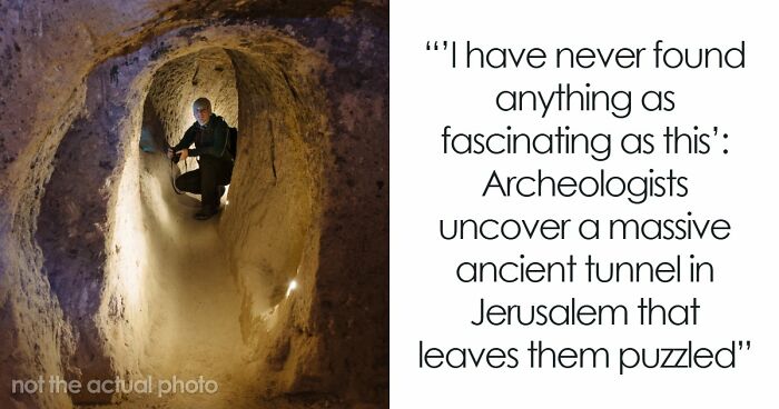 Mysterious Jerusalem Tunnel Fascinates Archaeologists, They Say It Is Unlike Anything They’ve Seen