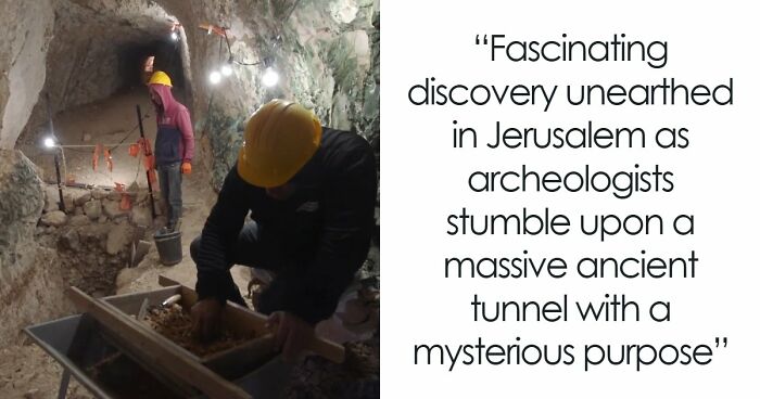 Mysterious Jerusalem Tunnel Fascinates Archaeologists, They Say It Is Unlike Anything They’ve Seen