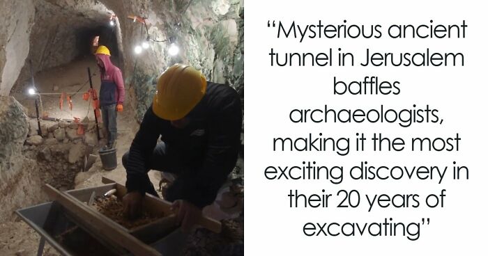 Mysterious Jerusalem Tunnel Fascinates Archaeologists, They Say It Is Unlike Anything They’ve Seen