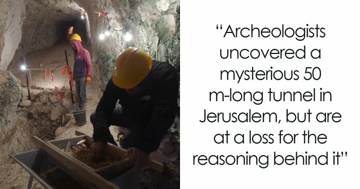 Mysterious Jerusalem Tunnel Fascinates Archaeologists, They Say It Is Unlike Anything They’ve Seen