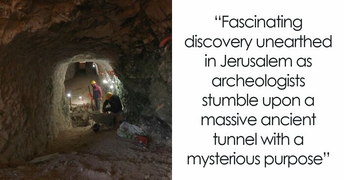 Mysterious Jerusalem Tunnel Fascinates Archaeologists, They Say It Is Unlike Anything They’ve Seen