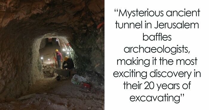 Mysterious Jerusalem Tunnel Fascinates Archaeologists, They Say It Is Unlike Anything They’ve Seen