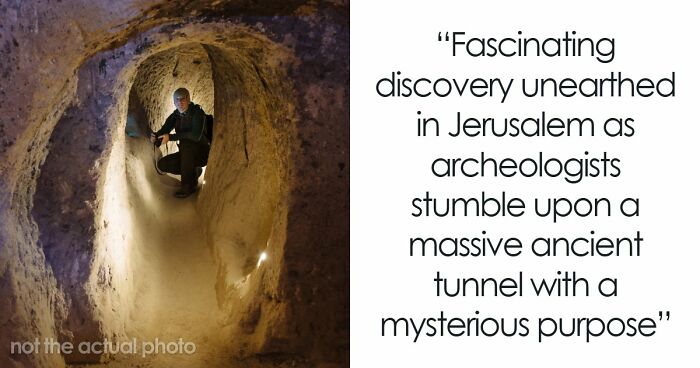 Mysterious Jerusalem Tunnel Fascinates Archaeologists, They Say It Is Unlike Anything They’ve Seen