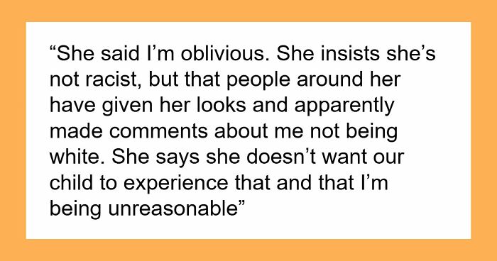Guy Realizes That Fiancée Is A Big Racist As She Wants Baby To Have Her Ex’s Last Name, Not His