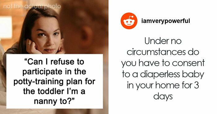 Entitled Parents Want Nanny To Potty Train Their Toddler By Letting Them Stay Diaper-Free In Her Home