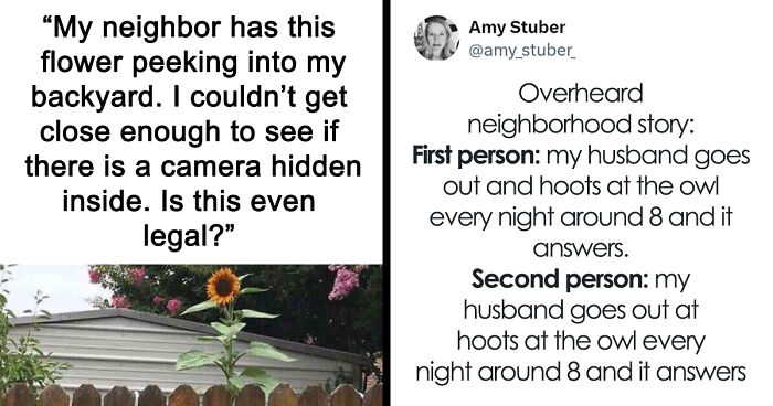87 Best And Worst Neighbors Who Make Sure Life In Their Neighborhood Never Gets Boring (New Pics)
