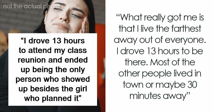 Woman Spends 13 Hours On The Road For Class Reunion, Can’t Believe People’s Audacity When She Gets There