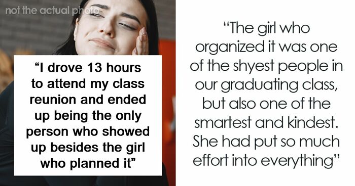Woman Spends 13 Hours On The Road For Class Reunion, Can’t Believe People’s Audacity When She Gets There
