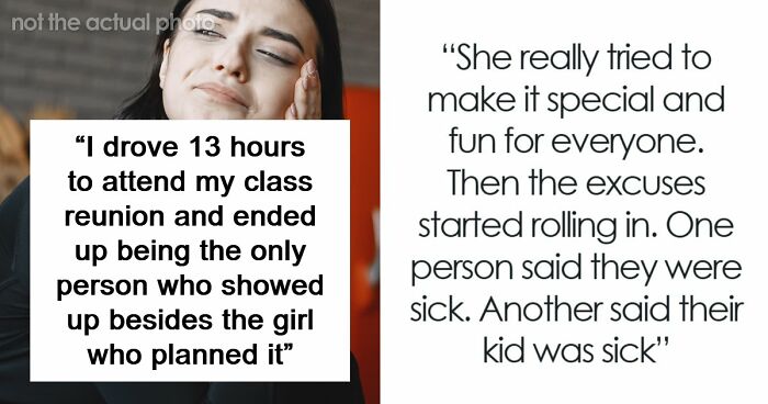 Woman Spends 13 Hours On The Road For Class Reunion, Can’t Believe People’s Audacity When She Gets There