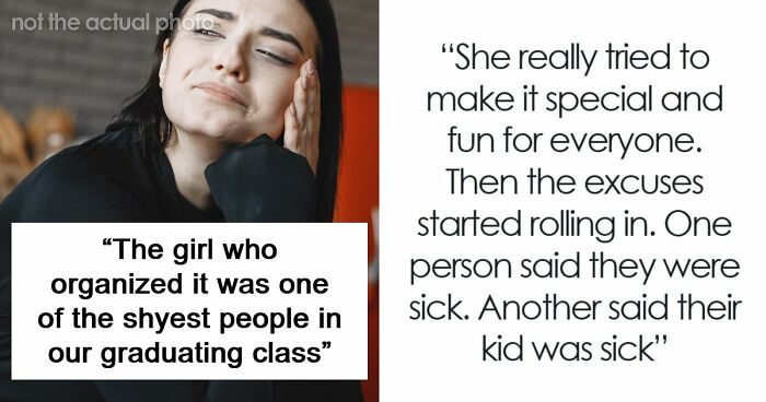Woman Spends 13 Hours On The Road For Class Reunion, Can’t Believe People’s Audacity When She Gets There