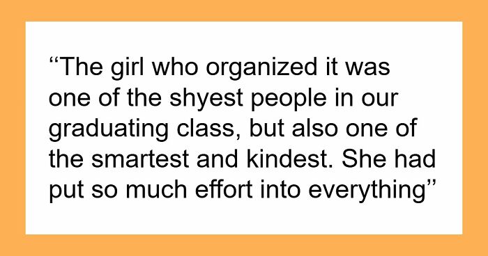 Woman Spends 13 Hours On The Road For Class Reunion, Can’t Believe People’s Audacity When She Gets There