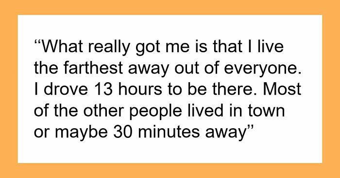 Woman Spends 13 Hours On The Road For Class Reunion, Can’t Believe People’s Audacity When She Gets There