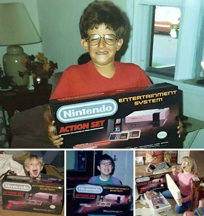 The Exact Moment Our Lives Changed Forever. Who Else Remembers The Pure Joy Of Unboxing Their First Nes?
