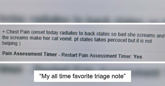 59 Hilarious And Unhinged Notes From Charts That Patients Were Never Supposed To Know