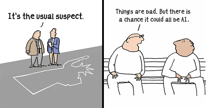 This Artist Made 40 New Cartoons About Everyday Life And Isn’t Afraid To Tackle Sensitive Topics