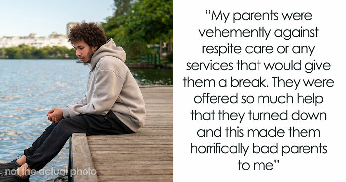 Guy Grows Up Invisible Next To Disabled Sis, Neglectful Parents Shocked He Walks Away For Good