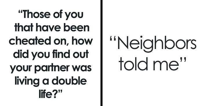 “I Don’t Want A New Daddy”: 49 Ugly Cheating Stories That Prove The Truth Always Comes Out