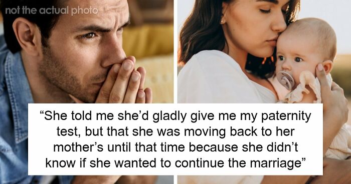 Husband Demands Paternity Test While Browsing Dating Apps, Wife Shares Results And Divorce Papers