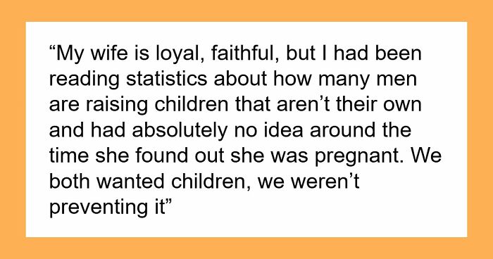 Husband Demands Paternity Test While Browsing Dating Apps, Wife Shares Results And Divorce Papers