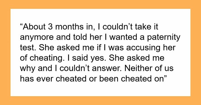 Husband Demands Paternity Test While Browsing Dating Apps, Wife Shares Results And Divorce Papers