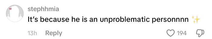 Comment attributing Paul Rudd's age-defying looks to being unproblematic