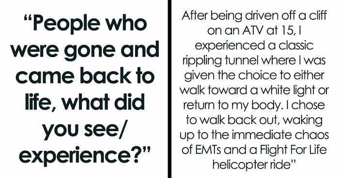 “There Is No Heaven”: 34 People Clinically Stopped Exiting And Came Back With Unbelievable Stories