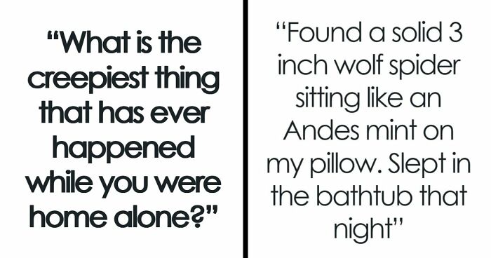 “Slept In The Bathtub That Night”: 42 Real And False Alarms People Got Scared Of While Staying Home Alone