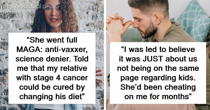 “Went Full MAGA”: 79 Divorces That Either Ended Peacefully, Or Left A Nasty Reminder