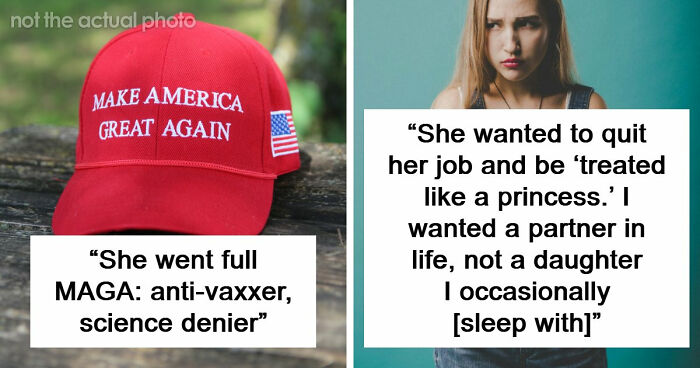 “Went Full MAGA”: 79 Divorces That Either Ended Peacefully, Or Left A Nasty Reminder