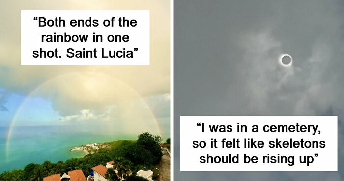 77 People Share Photos They Took Of Rare Moments That May Never Happen Again