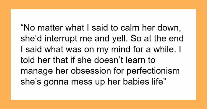 Cruel BIL Lashes Out At Perfectionist SIL For Criticizing His Work, Says She’ll Traumatize Her Kid